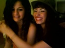 demi lovato and selena gomez with SPECIAL GUEST!!! 1742