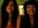 demi lovato and selena gomez with SPECIAL GUEST!!! 333