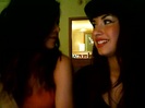 demi lovato and selena gomez with SPECIAL GUEST!!! 385