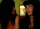 demi lovato and selena gomez with SPECIAL GUEST!!! 420