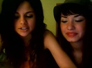 demi lovato and selena gomez with SPECIAL GUEST!!! 1803