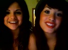 demi lovato and selena gomez with SPECIAL GUEST!!! 795