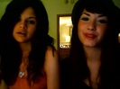 demi lovato and selena gomez with SPECIAL GUEST!!! 464