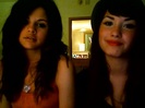demi lovato and selena gomez with SPECIAL GUEST!!! 470
