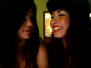 demi lovato and selena gomez with SPECIAL GUEST!!! 818