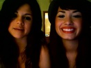 demi lovato and selena gomez with SPECIAL GUEST!!! 833