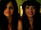 demi lovato and selena gomez with SPECIAL GUEST!!! 874
