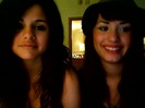 demi lovato and selena gomez with SPECIAL GUEST!!! 878