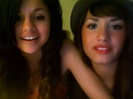 demi lovato and selena gomez with SPECIAL GUEST!!! 1389