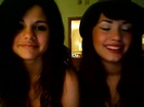 demi lovato and selena gomez with SPECIAL GUEST!!! 884