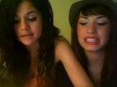 demi lovato and selena gomez with SPECIAL GUEST!!! 1954