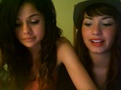 demi lovato and selena gomez with SPECIAL GUEST!!! 1967