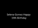 Selena Gomez Happy 19th Birthday 007