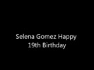 Selena Gomez Happy 19th Birthday 009