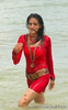 NEHA JHULKA, NEHA JHULKA WET, NEHA JHULKA IN RED DRESS, NEHA JHULKA IN BEACH (2)