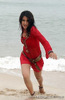 NEHA JHULKA, NEHA JHULKA WET, NEHA JHULKA IN RED DRESS, NEHA JHULKA IN BEACH (14)