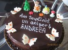 Tort aniversar figurine comestibile