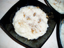 Budinca de orez cu nuci