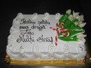 Tort frisca ornament ghiocei