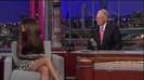Selena Gomez Interview on David Letterman 046