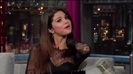 Selena Gomez Interview on David Letterman 061
