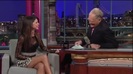 Selena Gomez Interview on David Letterman 067