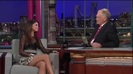 Selena Gomez Interview on David Letterman 077