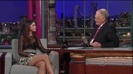 Selena Gomez Interview on David Letterman 078