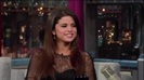 Selena Gomez Interview on David Letterman 079