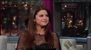 Selena Gomez Interview on David Letterman 080