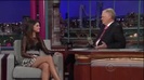 Selena Gomez Interview on David Letterman 081