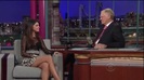 Selena Gomez Interview on David Letterman 082