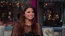 Selena Gomez Interview on David Letterman 087