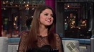 Selena Gomez Interview on David Letterman 104