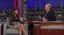Selena Gomez Interview on David Letterman 108