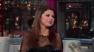 Selena Gomez Interview on David Letterman 145