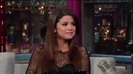 Selena Gomez Interview on David Letterman 159