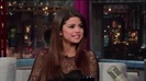 Selena Gomez Interview on David Letterman 160