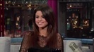 Selena Gomez Interview on David Letterman 162
