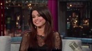 Selena Gomez Interview on David Letterman 275