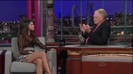 Selena Gomez Interview on David Letterman 316