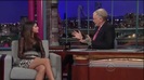 Selena Gomez Interview on David Letterman 328