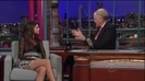 Selena Gomez Interview on David Letterman 330