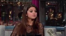 Selena Gomez Interview on David Letterman 367