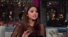 Selena Gomez Interview on David Letterman 368