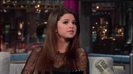 Selena Gomez Interview on David Letterman 370