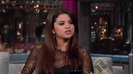 Selena Gomez Interview on David Letterman 380