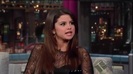 Selena Gomez Interview on David Letterman 381