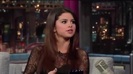Selena Gomez Interview on David Letterman 403