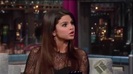 Selena Gomez Interview on David Letterman 415